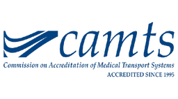 CAMTS logo — Commission on Accreditation of Medical Transport Systems official seal